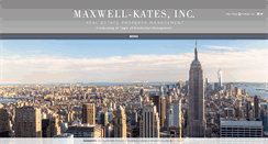 Desktop Screenshot of maxwellkates.com